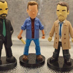 CultureFly Supernatural Figure Bundle: Dean, Castiel & Crowley